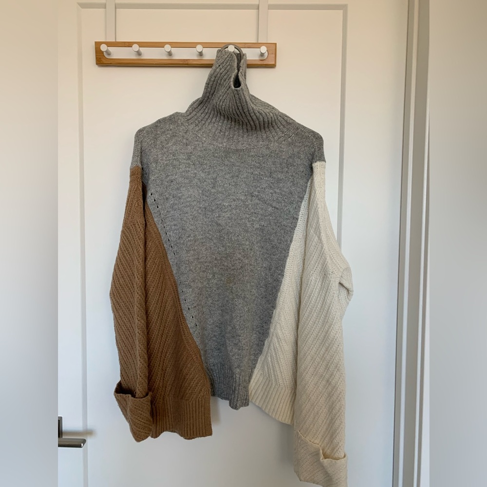 French Connection Color Block Sweater - Picture 9 of 10